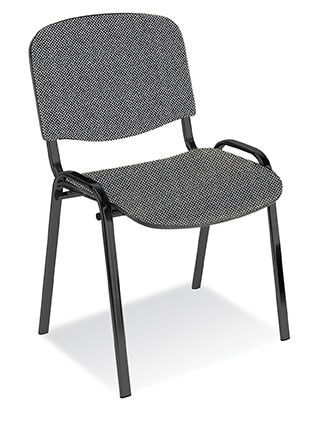 Krzesło konferencyjne OFFICE PRODUCTS Kos Premium, szare
