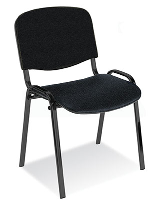 Krzesło konferencyjne OFFICE PRODUCTS Kos Premium, grafitowe