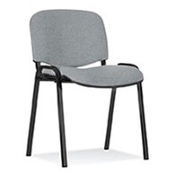 Krzesło konferencyjne OFFICE PRODUCTS Kos Premium, jasnoszare