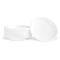 Talerz plastikowy OFFICE PRODUCTS, śr. 22cm, 100 szt., biały