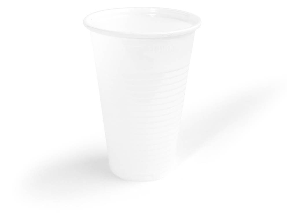 Kubek plastikowy OFFICE PRODUCTS, termiczny, 200ml, 100 szt., biały