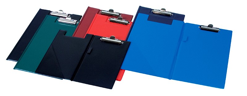 Clipboard DONAU teczka, PP, A4, z klipsem, czarny