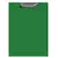Clipboard DONAU teczka, PP, A4, z klipsem, zielony