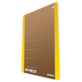Clipboard DONAU Life, karton, A4, z klipsem, żółty