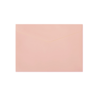 Koperta C5 ozdobna gładki pudrowy róż 130g 10szt