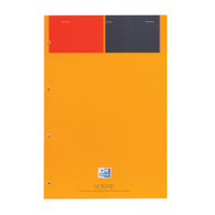 NOTATNIK OXFORD INTERNATIONAL NOTEPAD A4+ 80K LI ŻÓŁTE KARTKI