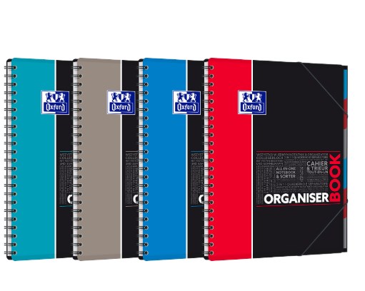 KOŁONOTATNIK OXFORD STUDENT ORGANISERBOOK A4 (245X310) 80K KR PP