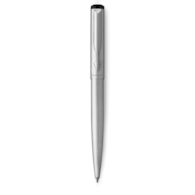 Parker Vector długopis | Stainless Steel | stal szlachetna z chromowanym wykończeniem | końcówka medium |  niebieski atrament |opakowanie prezentowe