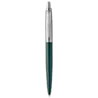 Parker Jotter XL długopis Greenwich Matte Green CT, matowo popielaty z chromowanymi wykończeniami, końcówka medium, niebieski tusz, opakowanie prezentowe