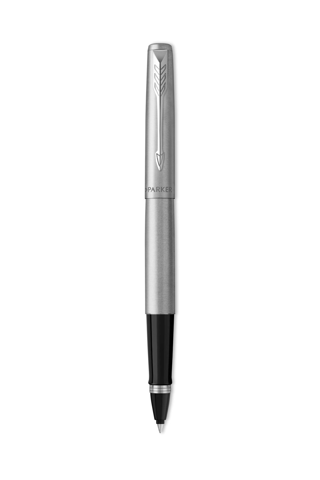 Parker Jotter pióro kulkowe Stainless Steel CT, stal szlachetna z chromowanymi wykończeniami, końcówka fine, czarny atrament, opakowanie prezentowe