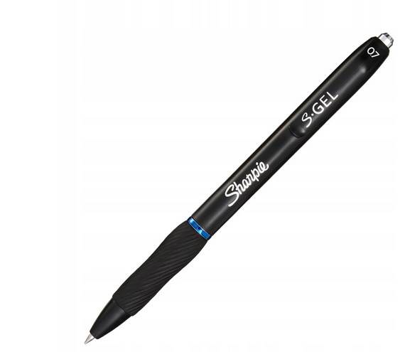 Sharpie S-GEL  (korpus czarny)
wkład niebieski, opakowanie 12szt.