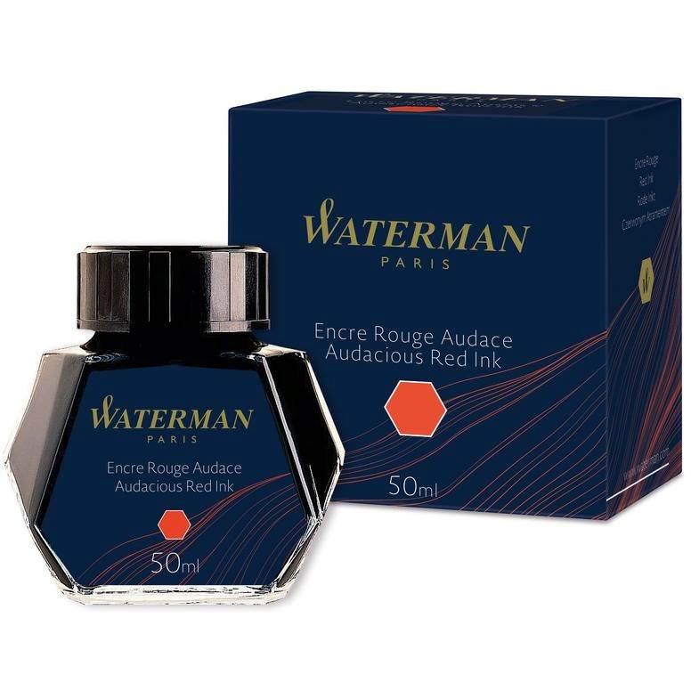 WATERMAN ATRAMENT 50ml CZERWONY