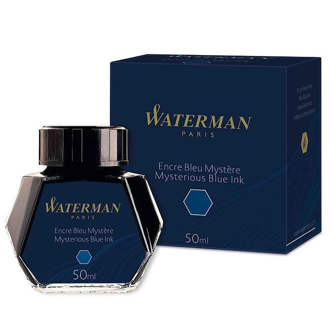 WATERMAN ATRAMENT 50ml NIEBIESKO-CZARNY (GRANATOWY)