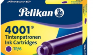 Naboje do pióra WATHERMAN fioletowe króitkie