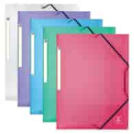 TECZKA OXFORD 2LIFE Z GUMKĄ, WĄSKA A4, PP