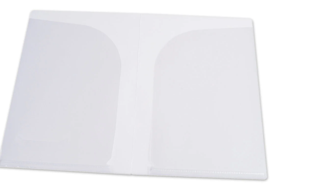 OBWOLUTA OXFORD PODWÓJNA PP A4 OP. 12 SZTUK BEZBARWNA KRYSTALICZNA 200 mic