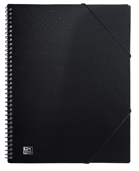 ALBUM OFERTOWY NA SPIRALI PP OXFORD URBAN A4 40K CZARNY