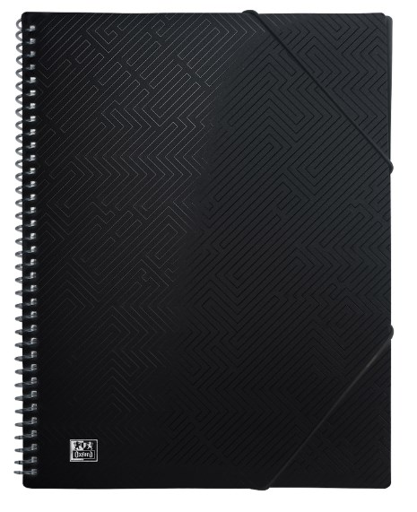 ALBUM OFERTOWY NA SPIRALI PP OXFORD URBAN A4 40K CZARNY