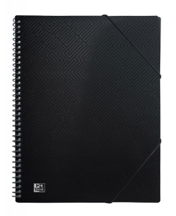 ALBUM OFERTOWY NA SPIRALI PP ELBA URBAN A4 40 KOSZULEK PRZEJRZYSTY NIEBIESKI