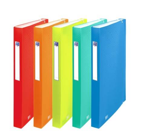 TECZKA HARMONIJKOWA PP OXFORD URBAN A4+ 12P PRZEJRZYSTY MIX