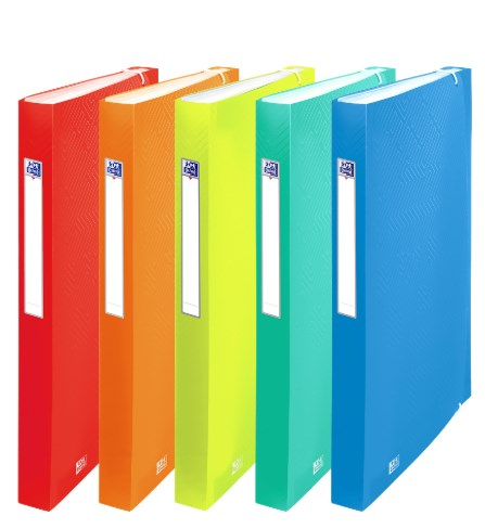 TECZKA HARMONIJKOWA PP OXFORD URBAN A4+ 8P PRZEJRZYSTY MIX