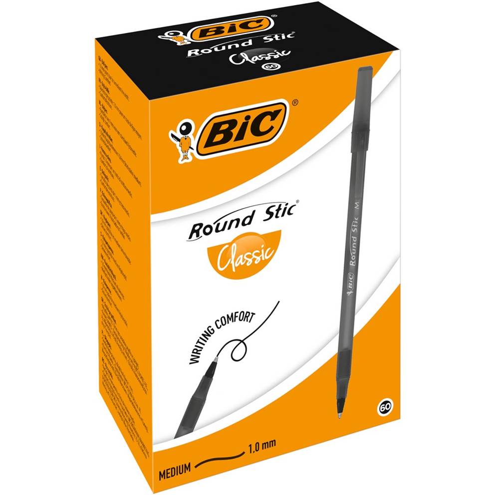 BIC Round Stic Classic Długopis czarny