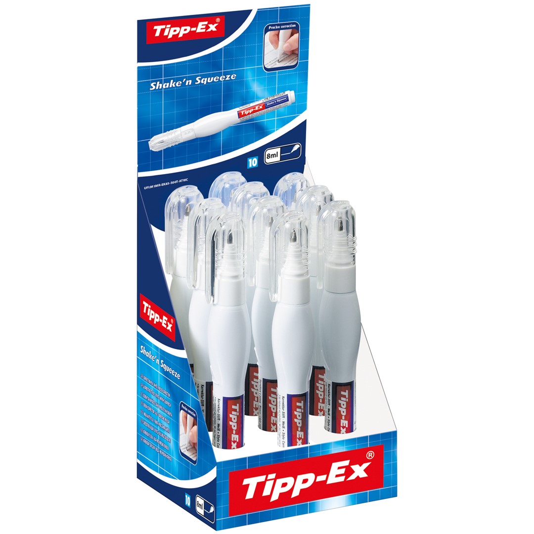 TIPP-EX Shake n Squeeze 8ml Korektor