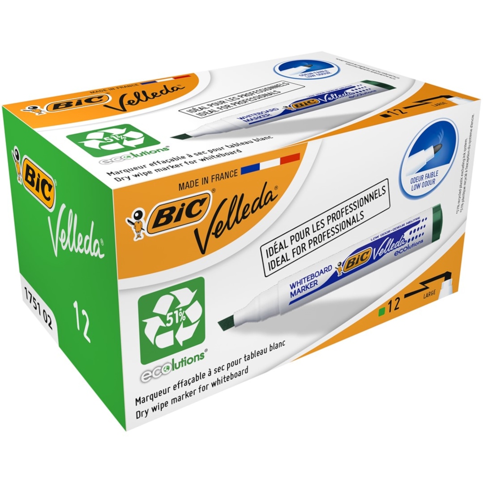 BIC Velleda ECOlutions 1751 Marker suchościeralny zielony