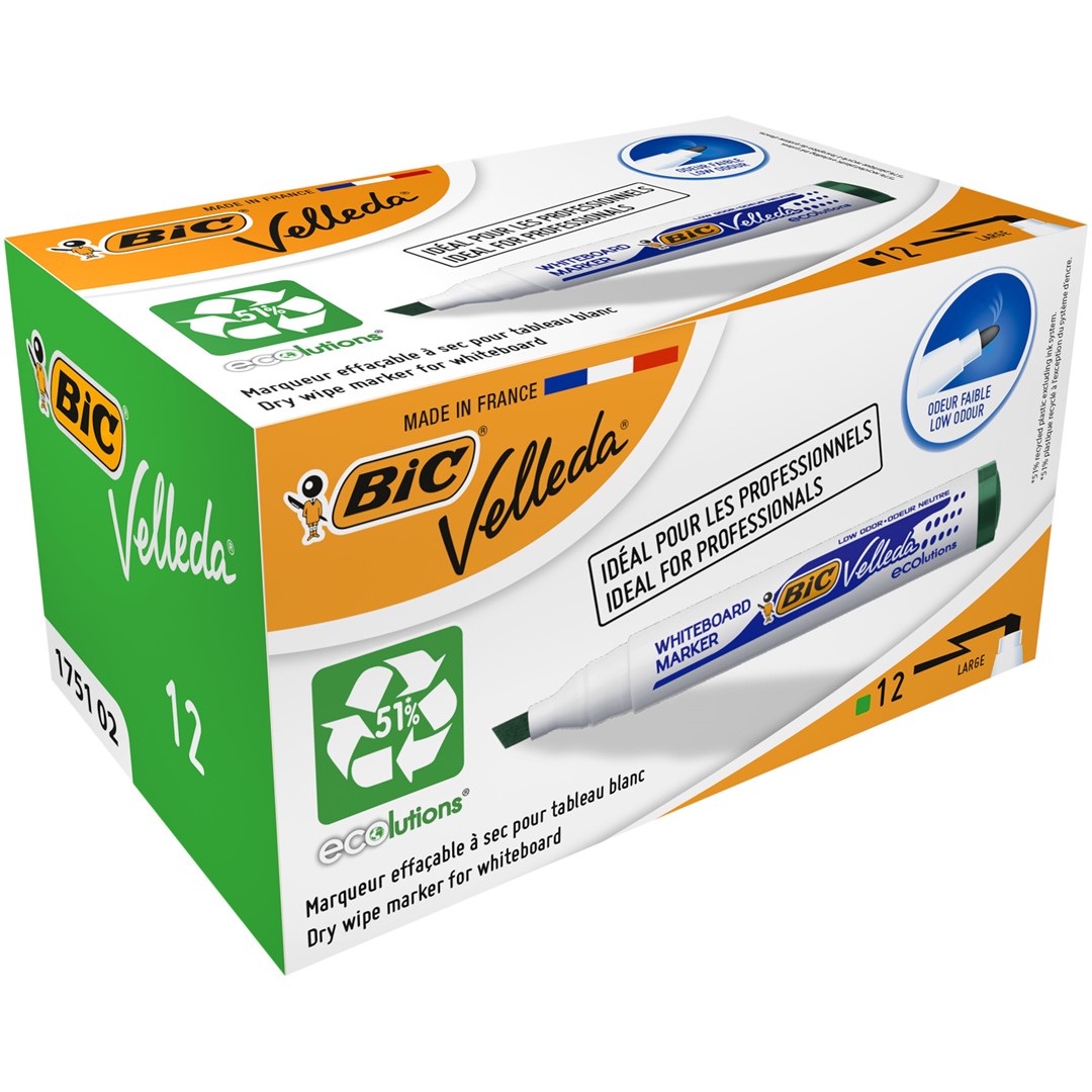 BIC Velleda ECOlutions 1751 Marker suchościeralny zielony