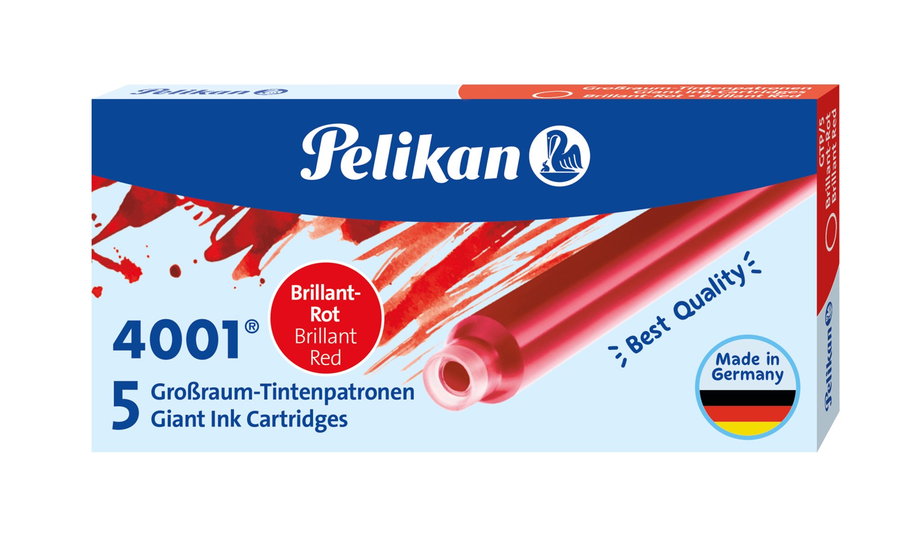 NABOJE DŁUGIE GTP/5 CZERWONE