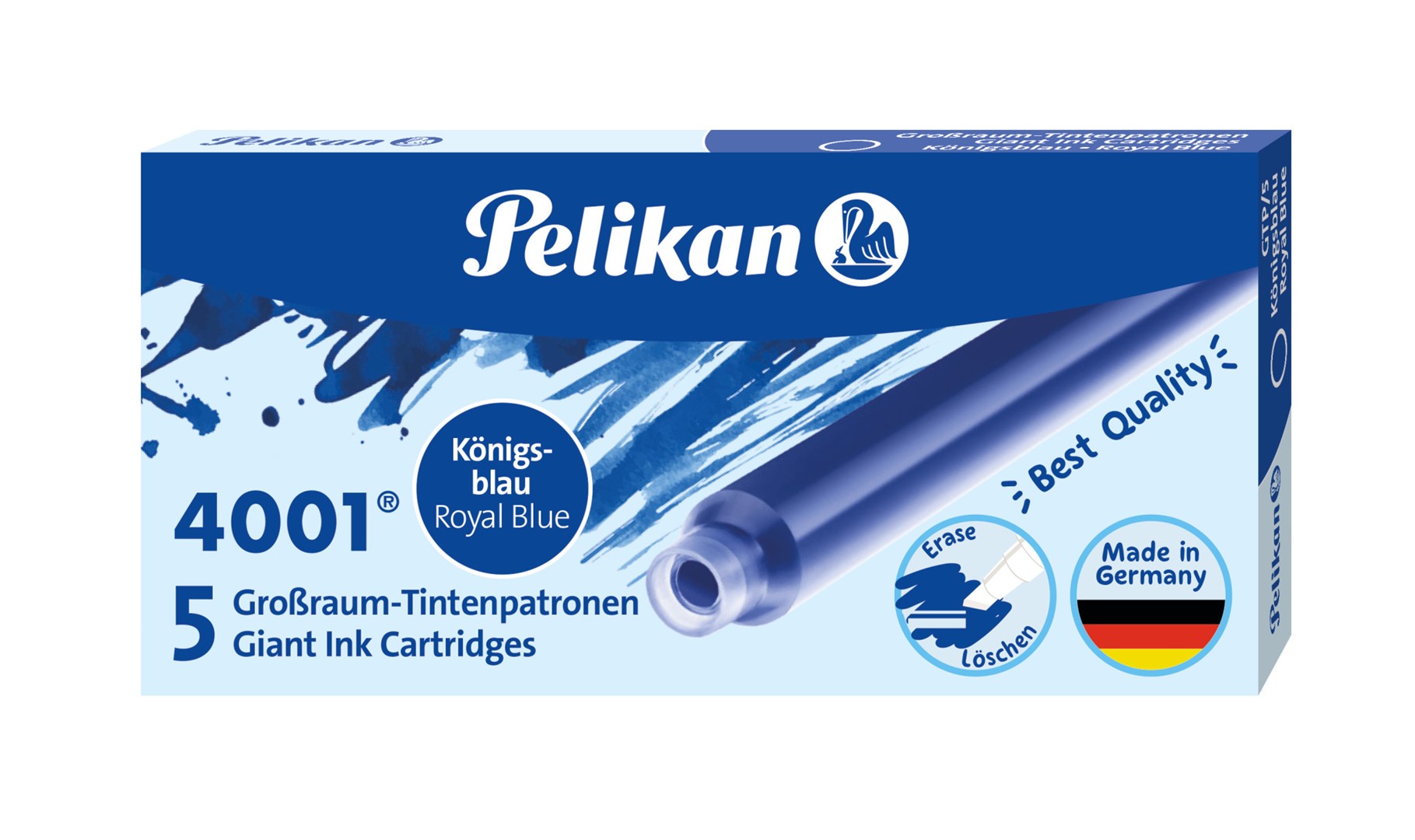 NABOJE DŁUGIE GTP/5 NIEBIESKIE