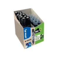 PILOT MARKER SUCHOŚCIERALNY V-BOARD MASTER VBM-BG MEDIUM CZARNY 10SZT+ NABOJE CZARNE 5+5 GRATIS