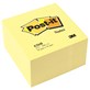 Kostka samoprzylepna POST-IT® (636B), 76x76mm, 1x450 kart., żółta