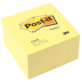 Kostka samoprzylepna POST-IT® (636B), 76x76mm, 1x450 kart., żółta