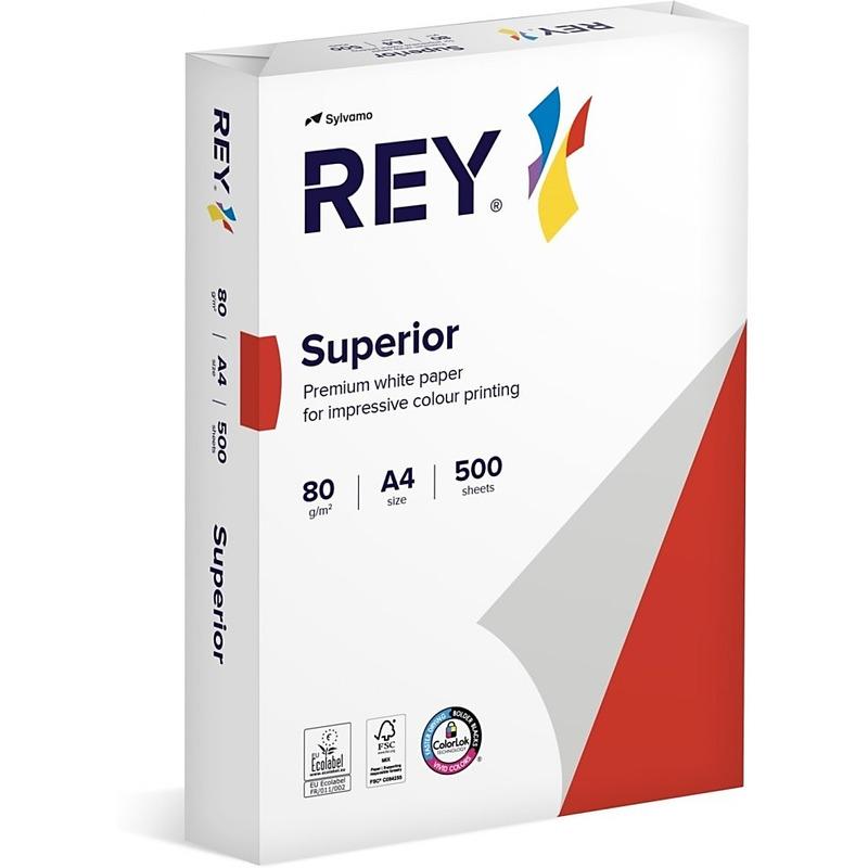 Papier ksero A4 80g. Rey Superior