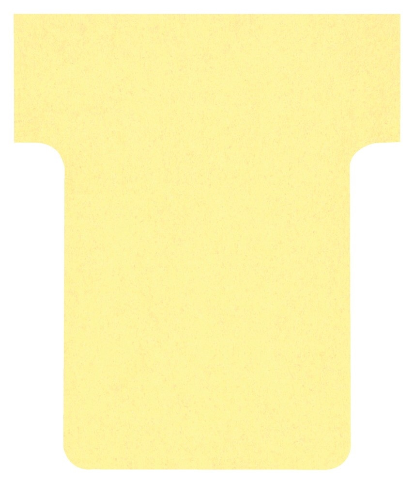 Karteczki T-Card Nobo, rozmiar 1,5, żółte 100 szt./opak.