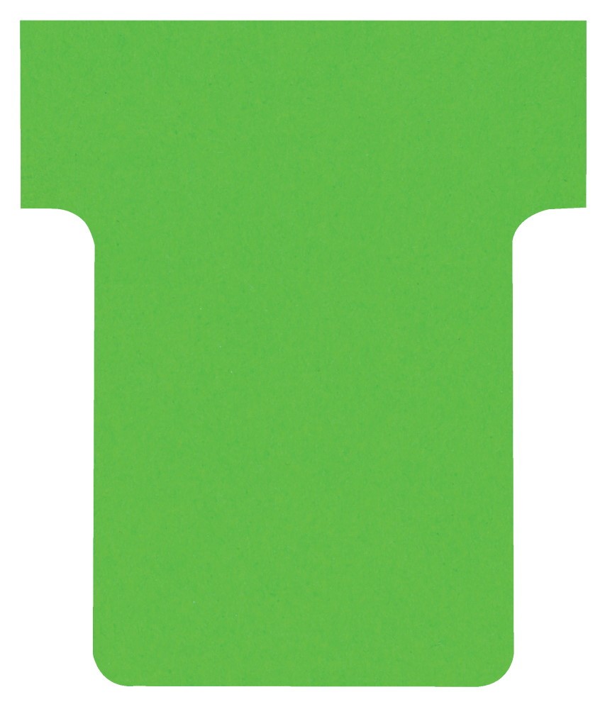 Karteczki T-Card Nobo, rozmiar 1,5, zielone 100 szt./opak.