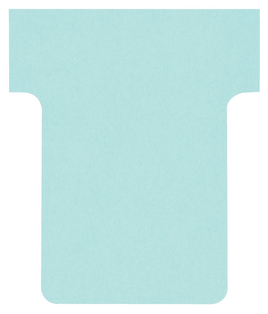 Karteczki T-Card Nobo, rozmiar 1,5, niebieskie 100 szt./opak.