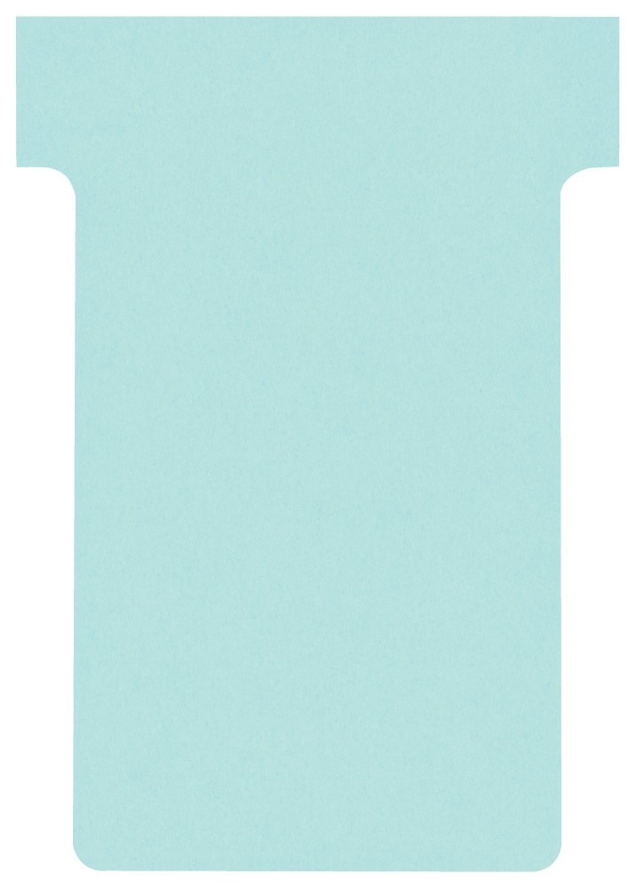 Karteczki T-Card Nobo, rozmiar 2, niebieskie 100 szt./opak.