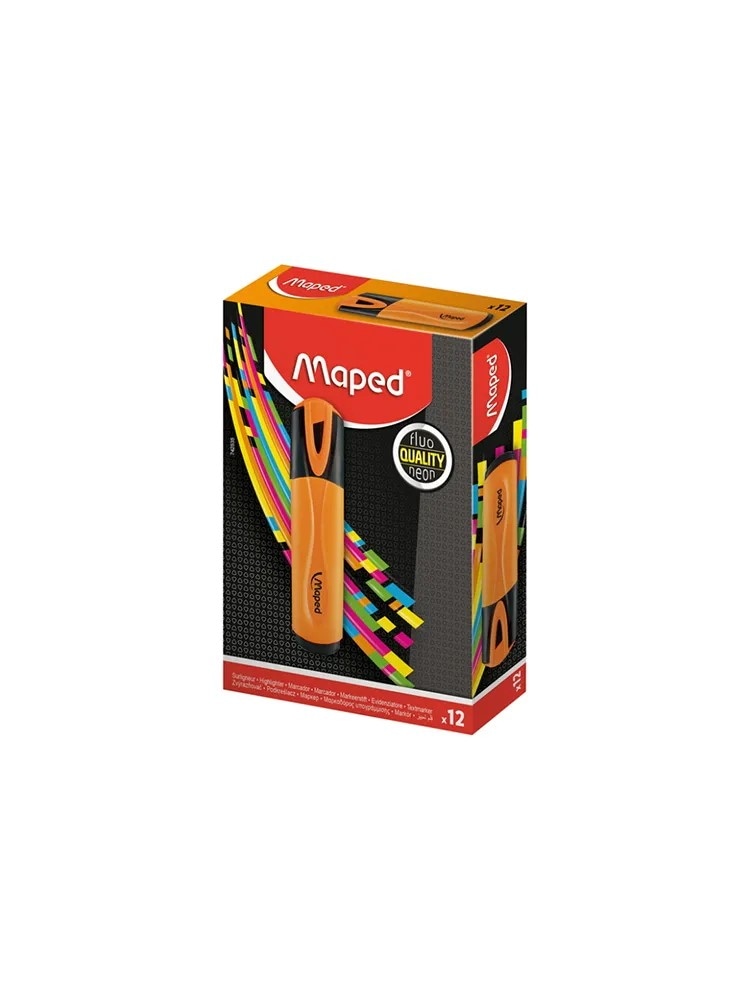 ZAKREŚLACZ FLUO PEPS POMARAŃCZOWY