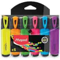 Zakreślacz Maped FluoPeps 6szt