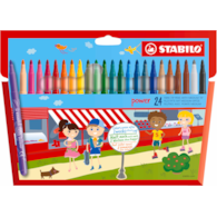 Flamaster STABILO Power etui kartonowe 24 szt.