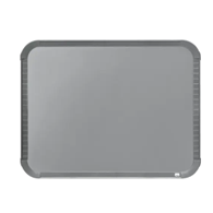 Magnetyczna tabliczka suchościeralna Nobo 220x280mm, srebrna