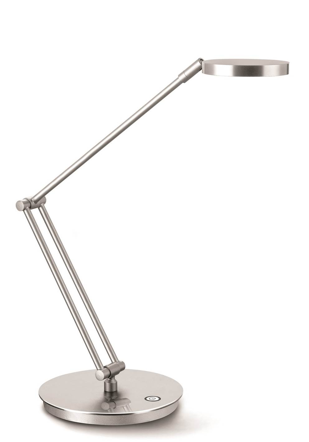 Lampka na biurko CEP CLED-400, 7,5W, ze ściemniaczem, srebrna