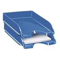 Szufladka na biurko CEPPro Gloss, polistyren, niebieska