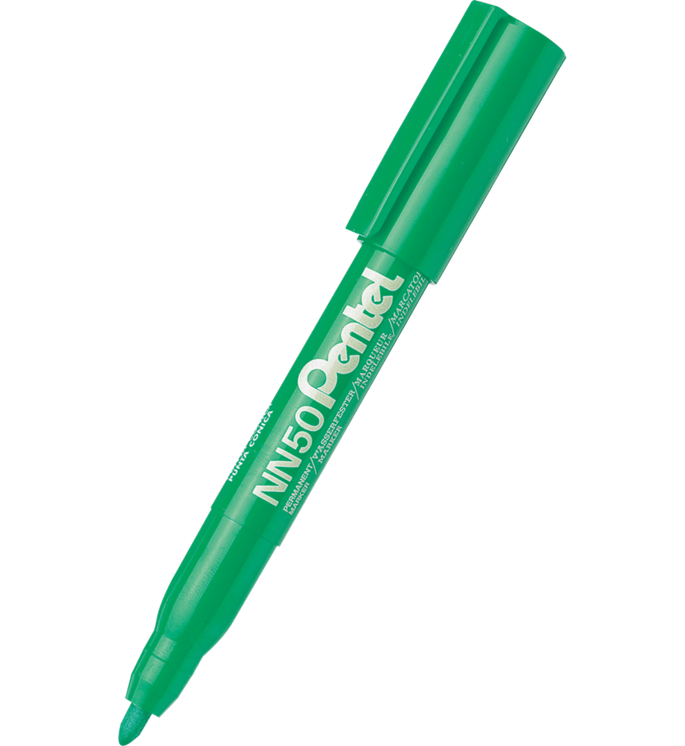 ekologiczny, okrągła końcówka zielony Pentel