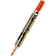 płynny tusz MAXIFLO, marker z tłoczkiem, średnia, ścięta końcówka czerwony Pentel