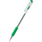 długopis żelowy z gumowym uchwytem Hybrid Gel Grip, na wkłady wymienne KF6, nasadka zielony Pentel