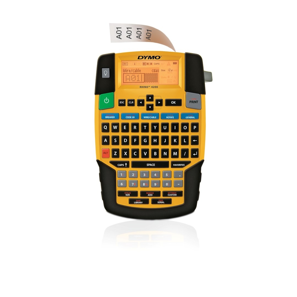 RHINO 4200, klawiatura QWERTY