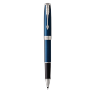 PARKER Sonnet pióro kulkowe Subtle Blue CT, subtelny niebieski werniks z wykończeniami z palladu, końcówka fine, opakowanie prezentowe